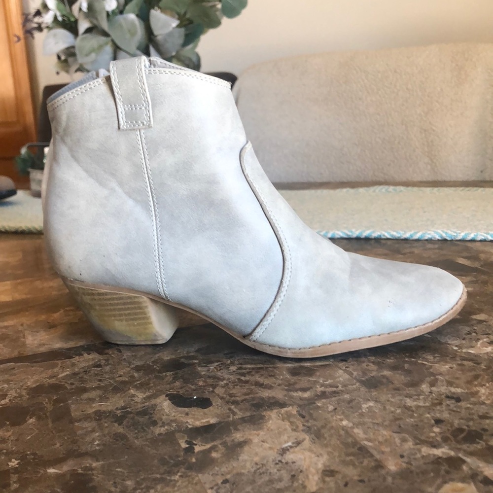 Grey Ankle Booties